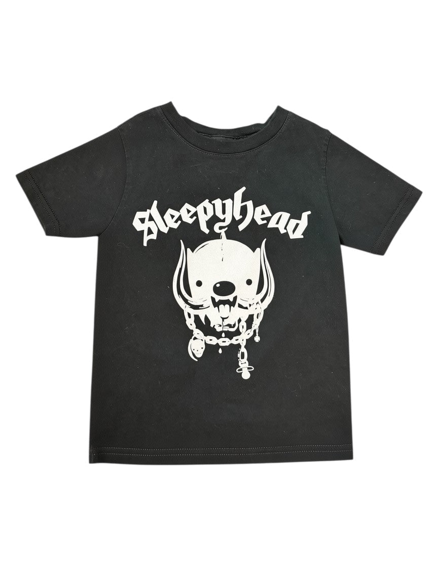 Sleepyhead Snaggletooth Kids Shirt - Hauntlings Heavy Metal Parody - Hauntlings