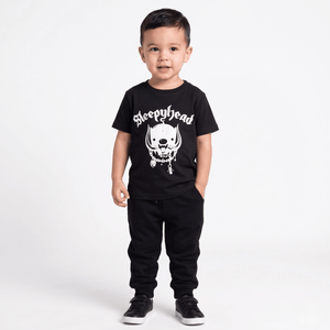 Sleepyhead Snaggletooth Kids Shirt - Hauntlings Heavy Metal Parody - Hauntlings