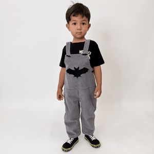 Hauntlings Bat-Wing Toddler Overalls – Alternative Kids Clothing - Hauntlings