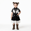 Hauntlings Spider Web Toddler Dress | Gothic Kids & Spooky Season Fashion - Hauntlings