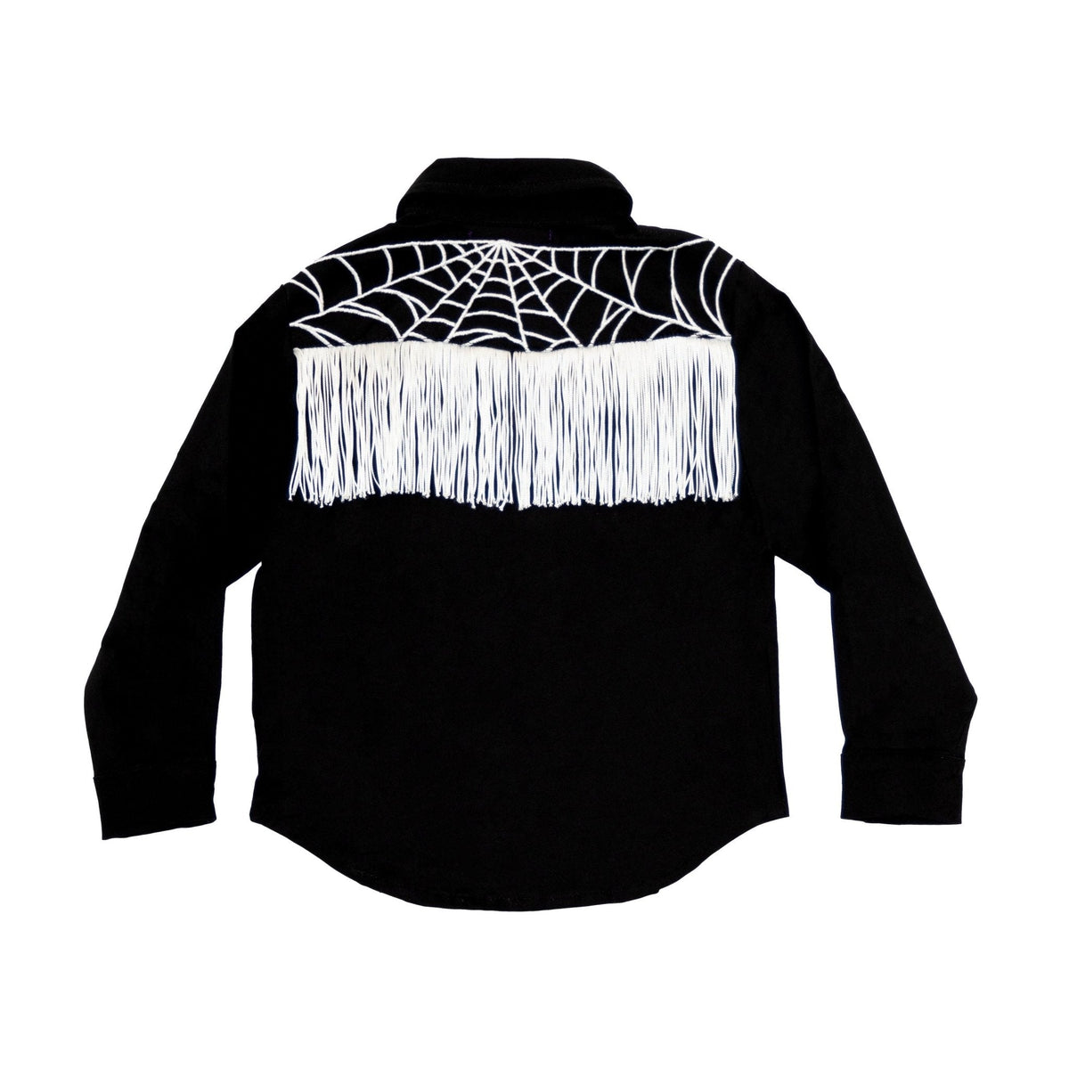 Hauntlings x Western Evil Toddler Spider Web Shirt | Spooky Western Kids - Hauntlings
